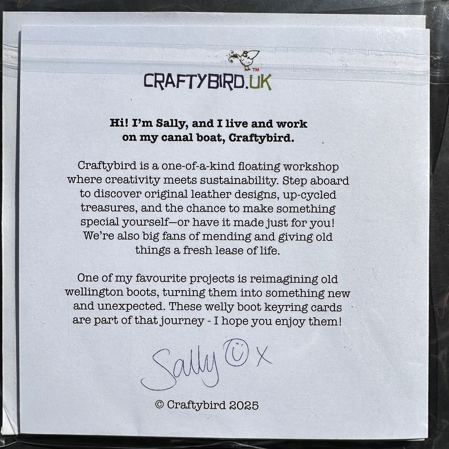 Greetings Card individually coloured