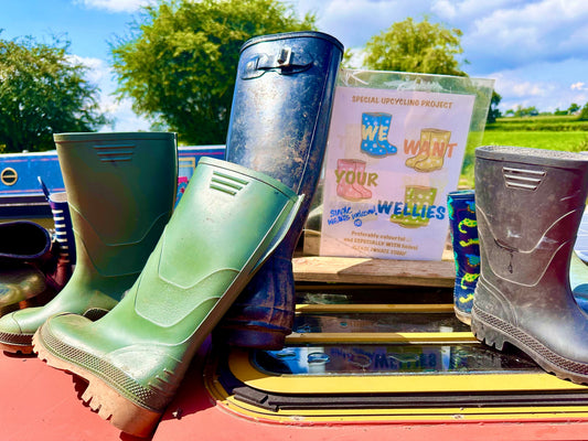 Good news! New life for your old welly boots!