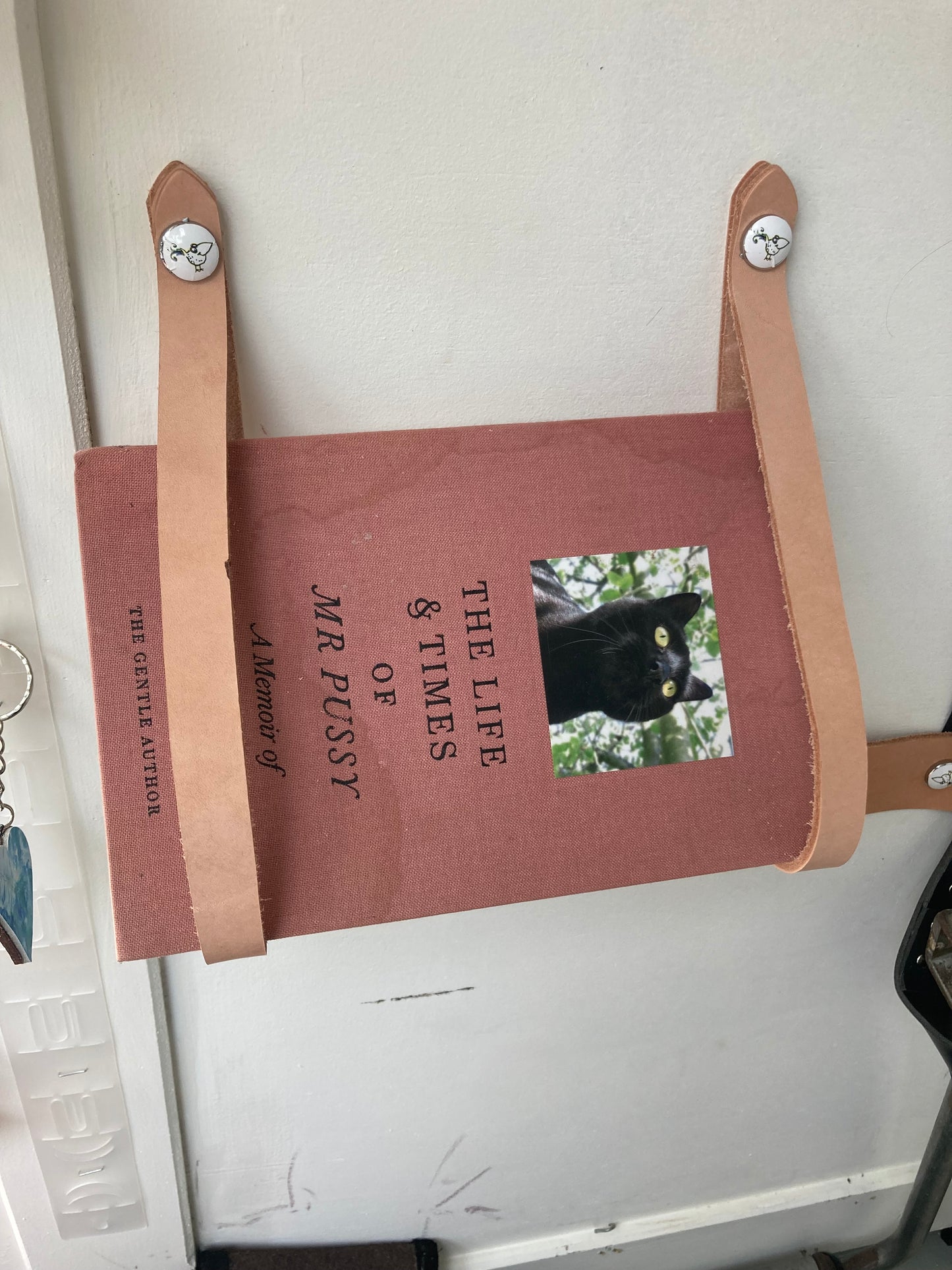 Shelf Straps - tea and book